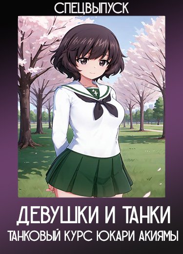 Девушки и танки: Танковый курс Юкари Акиямы (Спэшл) 2017